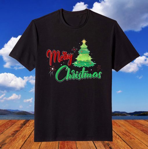 Merry Christmas Trees XMAS T-Shirt