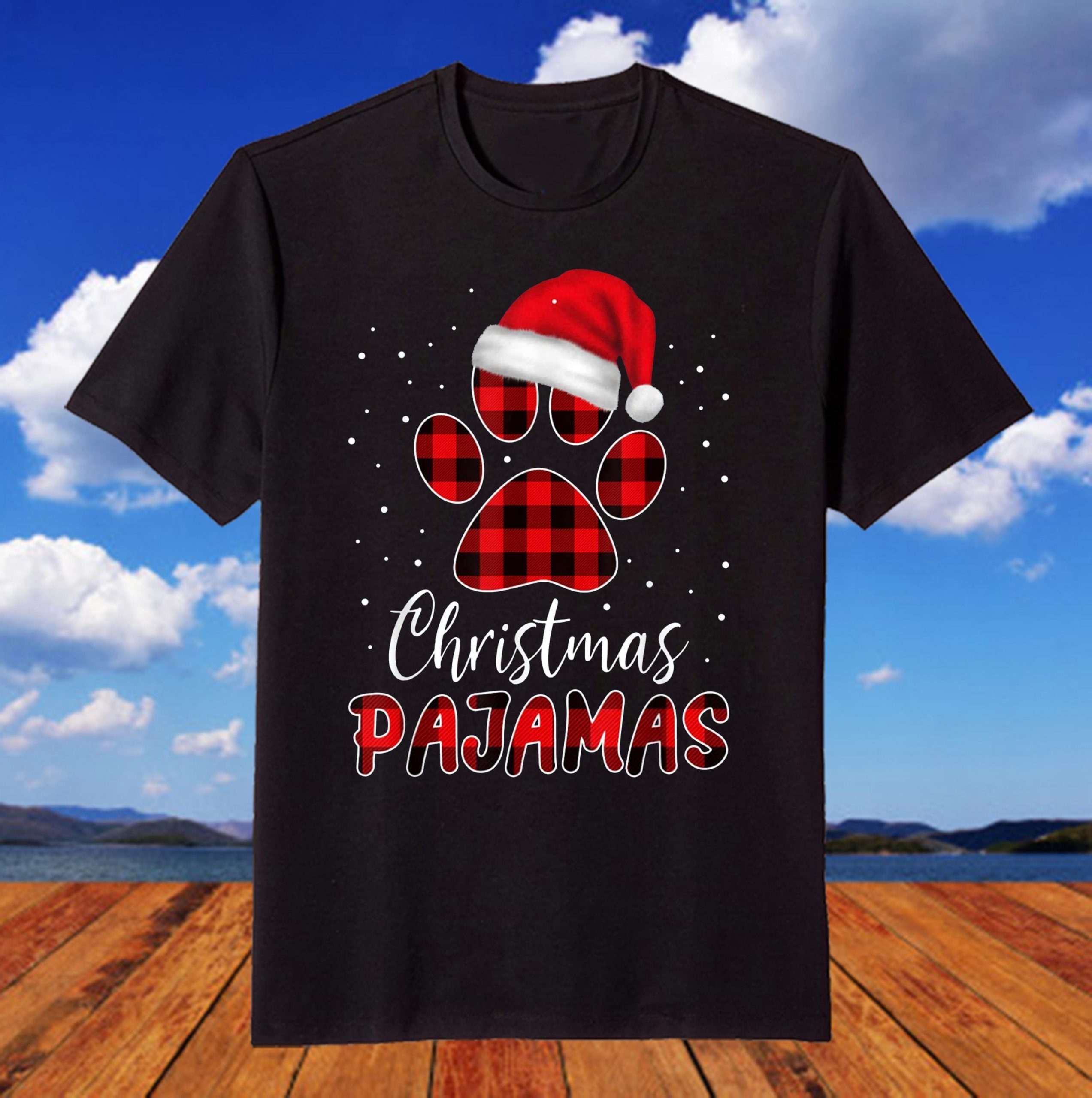 Merry Christmas Xmas Winter Apparel For Dog And Cat Lovers T-Shirt Merry Christmas Xmas Winter Apparel For Dog And Cat Lovers T-Shirt