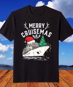 Merry Cruisemas Cruise Family Christmas Tee Shirt