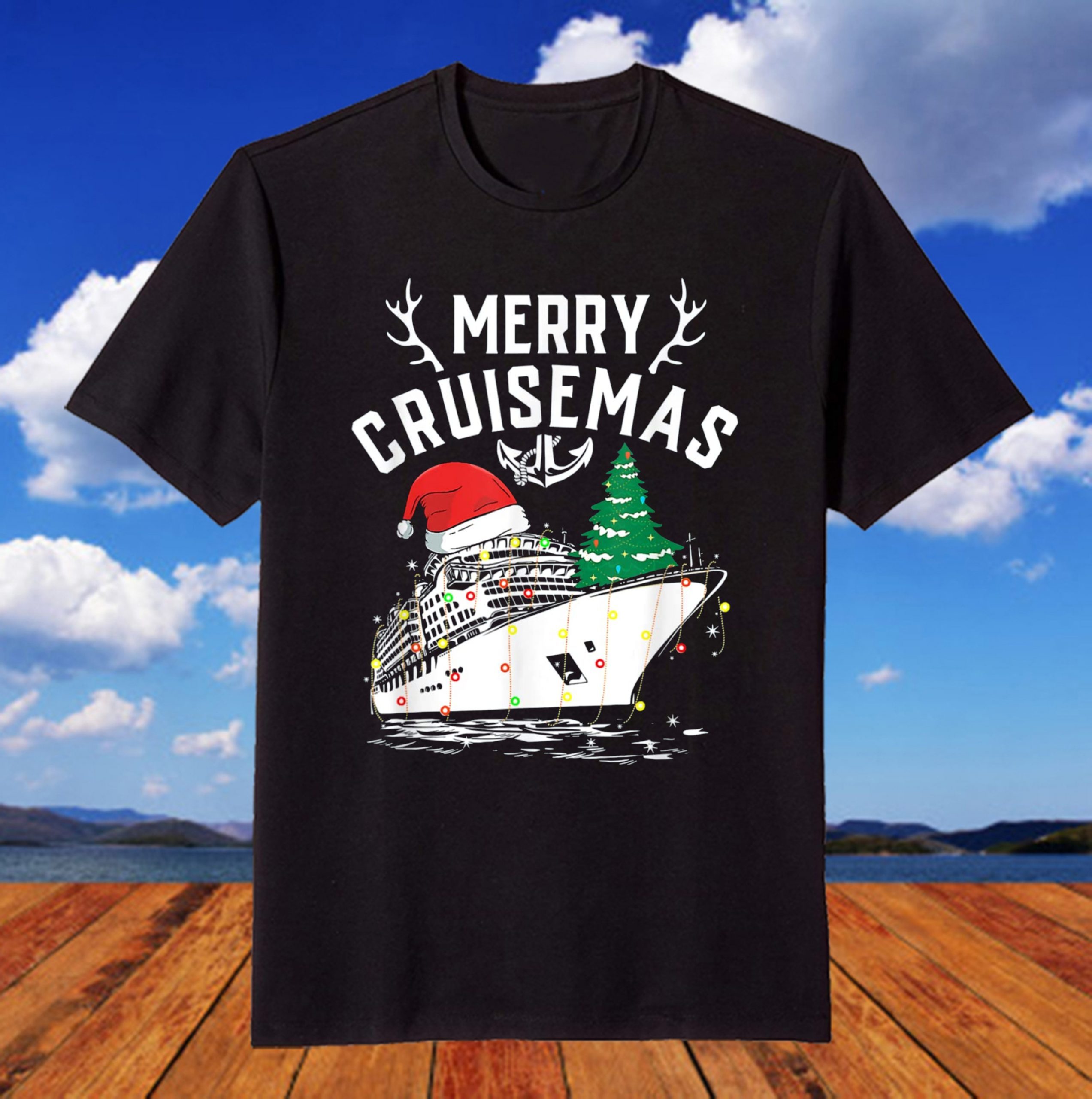 Merry Cruisemas Cruise Family Christmas T-Shirt Merry Cruisemas Cruise Family Christmas Tee Shirt
