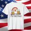 Merry Drunk I'm Christmas Santa Claus Beer T-Shirt
