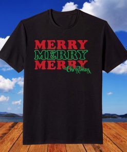 Merry Merry Merry Christmas T-Shirt
