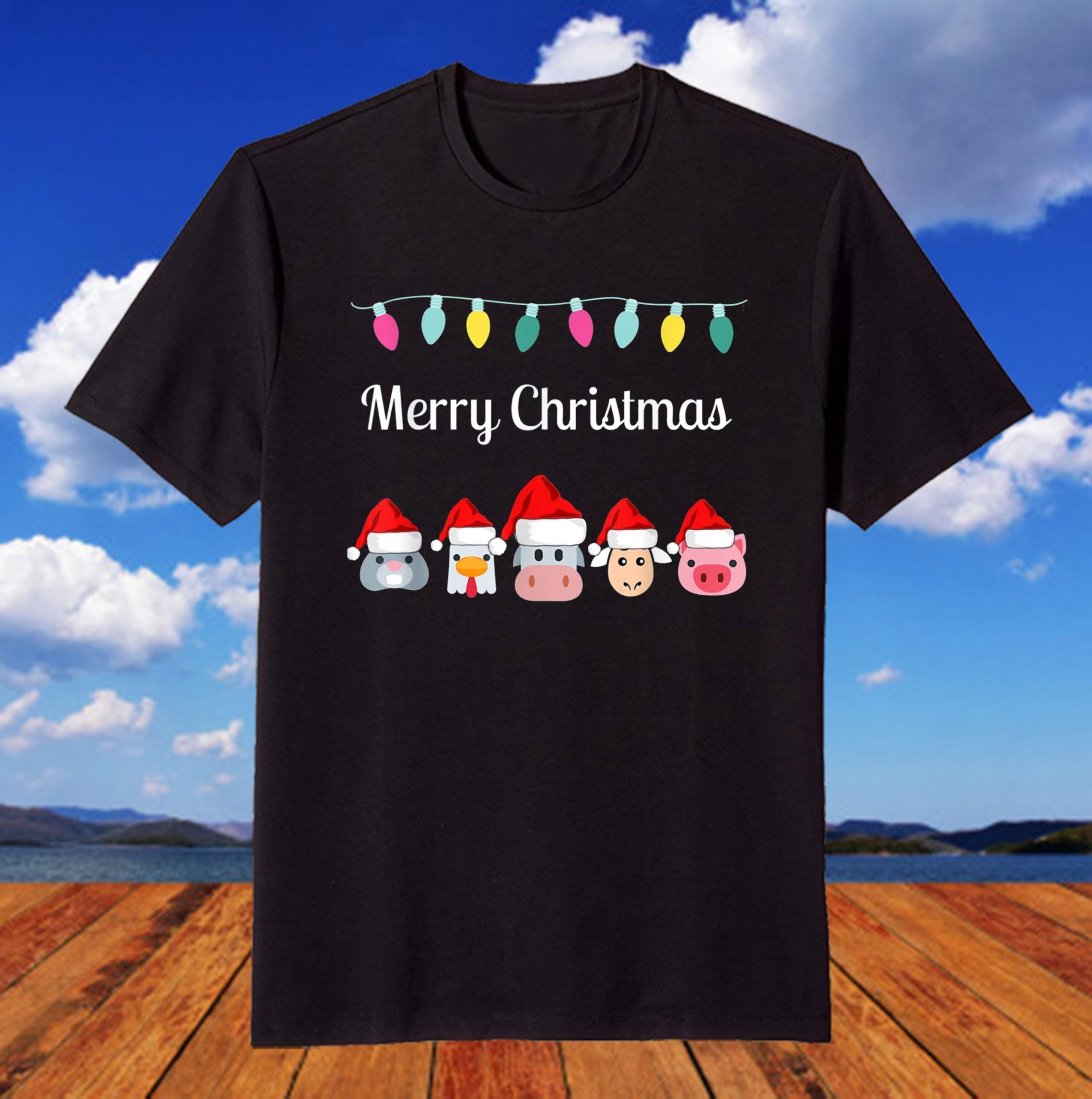 Merry Pigmas Merry Christmas Funny Pig Christmas Animal T-Shirt Merry Pigmas Merry Christmas Funny Pig Christmas Animal T-Shirt