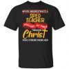 Never Underestimate a Sped Teacher who does all things shirt 1