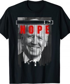 Nope Anti Joe Biden Is Not My President Shredded Protest Classic T-Shirt