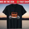 Offroad Orange Pumpkin Skeleton T-Shirt