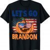 Pumpkin Sunglasses-Let's Go Brandon Halloween Classic Shirt