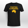 Punting Is Winning Classic Shirt
