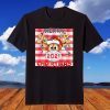 Reindeer In Mask Matching Family Pajama Merry Christmas 2021 T-Shirt