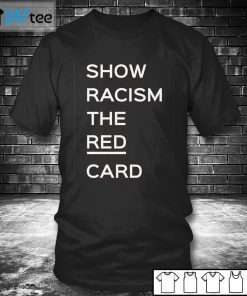 Ross County Fan Show Racism The Red Card Gift Shirt