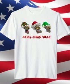 Santa Claus Skull Merry Christmas Hat For The HolidSanta Claus Skull Merry Christmas Hat For The Holidays T-Shirtays T-Shirt