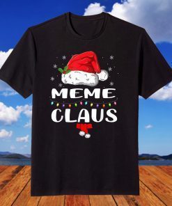 Santa Meme Claus Christmas Matching Family T-Shirt