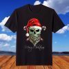 Santa Skull Cool Christmas Lover Matching Family Santa Skull T-Shirt