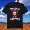 Santa's Favorite MRI Tech Christmas T-Shirt