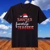 Santa's Favorite Teacher Christmas 2021 Limited Shirt