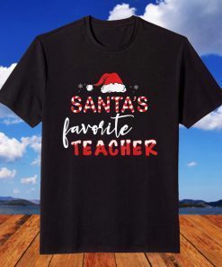 Santa's Favorite Teacher Christmas 2021 Limited Shirt