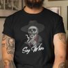 Say When Skeleton Smoking Limited T-Shirt