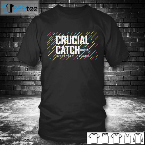 Seattle Seahawks 2021 Crucial Catch Intercept Cancer Classic Shirt