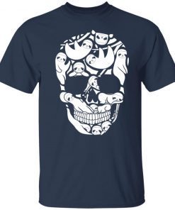 Sloths skull Halloween costume shirt