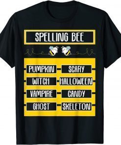 Spelling Bee Pun Halloween Costume For Teachers Unisex Shirt