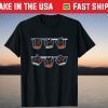 Spooky Seaweed Maki Sushi Bats Rolls on chopsticks Spoopy T-ShirtSpooky Seaweed Maki Sushi Bats Rolls on chopsticks Spoopy T-Shirt
