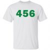 Squid Game 456 Halloween Costume Limited Tee shirt