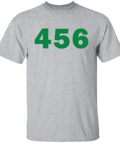 Squid Game 456 Halloween Costume Limited Tee shirt