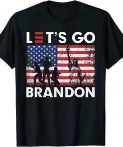 Statue of Liberty Let's Go Brandon T-Shirt