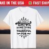 Thanksgiving Turkey Pumpkin Patch Fall Gobble Pilgrim T-Shirt