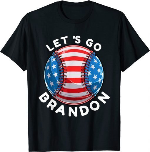 That’s Not What We Heard Let’s Go Brandon Baseball US Flag T-Shirt