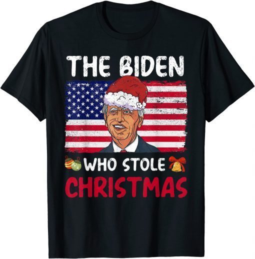 The Biden Who Stole Christmas 2021 Joe Impeach Biden 2021 Shirt