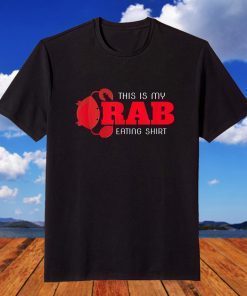 This Is My Crab Eating shirt Funny Crab T-Shirt