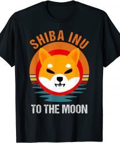 To The Moon, Shiba Inu Shib Coin Unisex Shirt