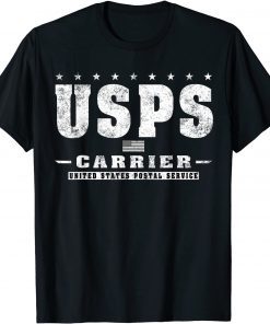 USPS Carrier Distressed Vintage Gift Shirt