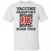Vaccine passport FJB scan this Classic shirt
