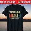 Vintage 1986 Limited Edition 35th Birthday 35 Years Old T-Shirt