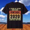 Vintage 2020 Limited Edition 2nd Birthday 2 Year Old T-Shirt