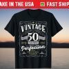 Vintage 50th Birthday 1969 Aged To Perfection T-Shirt