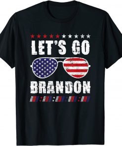 Vintage Anti Biden Let's Go Brandon Chant Impeach 46 Gift Shirt