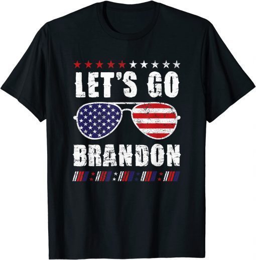 Vintage Anti Biden Let's Go Brandon Chant Impeach 46 Gift Shirt