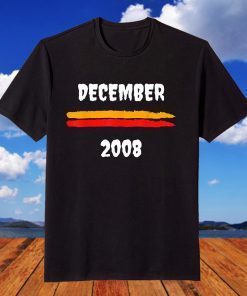 Vintage DECEMBER 2008 Limited Edition T-Shirt