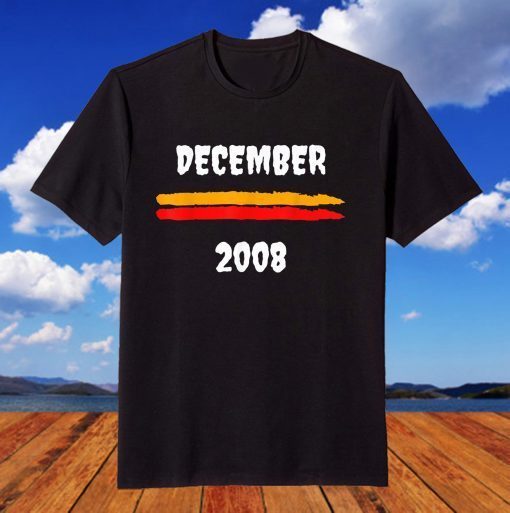 Vintage DECEMBER 2008 Limited Edition T-Shirt