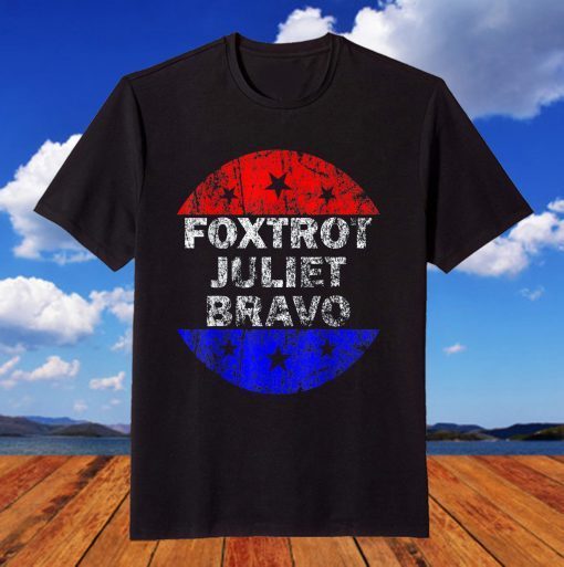 Vintage Foxtrot Juliet Bravo Classic T-Shirt