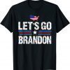Vintage Lets Go Brandon FJB Impeach 46 Unisex T-Shirt