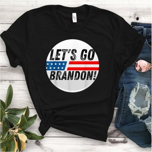 Vintage Let's Go Brandon Flag Us Unisex Shirt