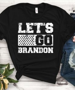 Vintage Let's Go Brandon, Joe Biden Chant Anti Biden Us 2021 Shirt