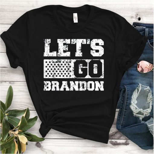 Vintage Let's Go Brandon, Joe Biden Chant Anti Biden Us 2021 Shirt