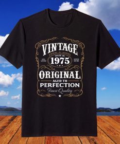 Vintage Made In 1975 43rd Birthday T-Shirt