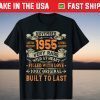 Vintage November 1955 65th Birthday 65 Years Old T-Shirt