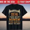Vintage November 1976 45th Birthday 45 Year Old T-Shirt